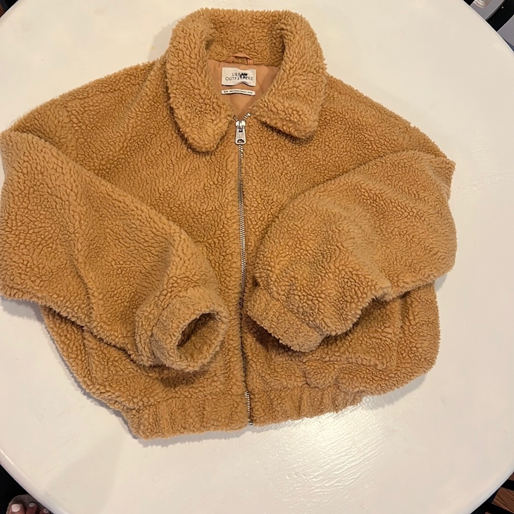 Teddy Cropped Jacket